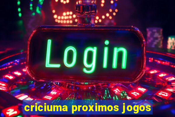 criciuma proximos jogos